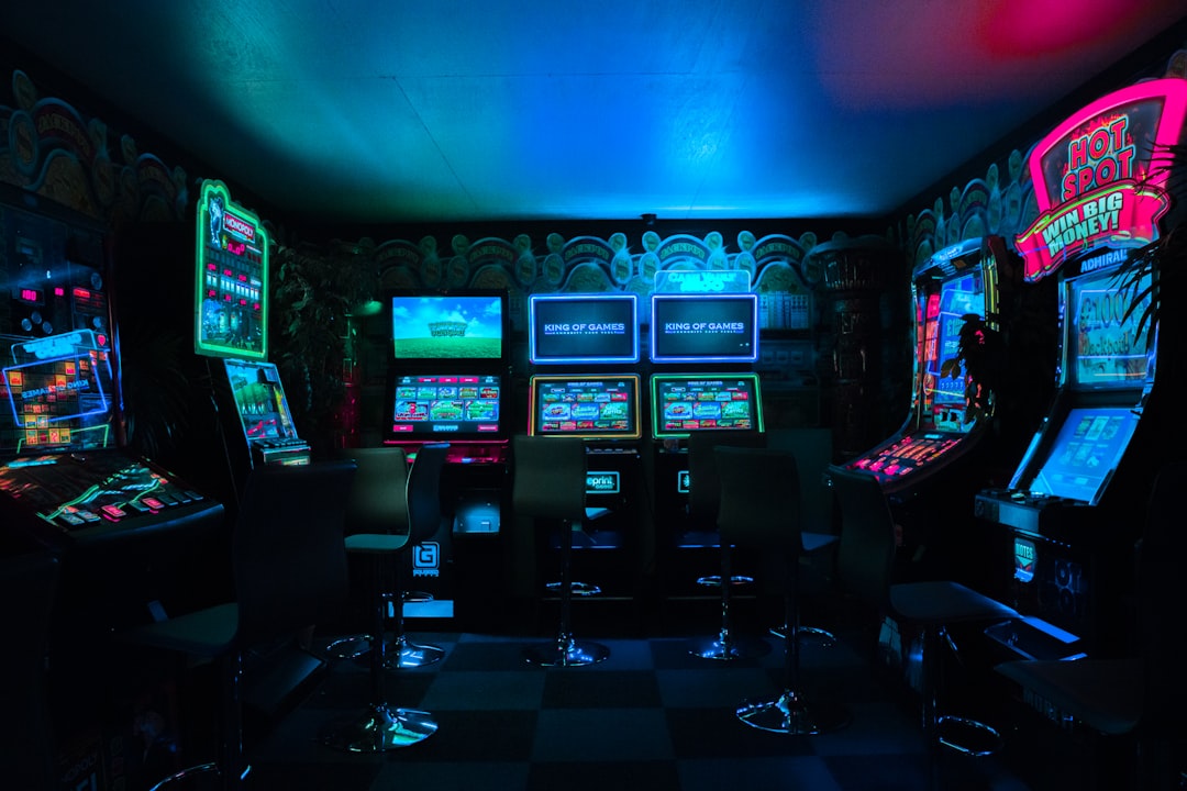 Whilst strolling through any arcades, always stop to take a photo and play around in Lightroom. You’ll be impressed. by Games Like gaming room with arcade machines