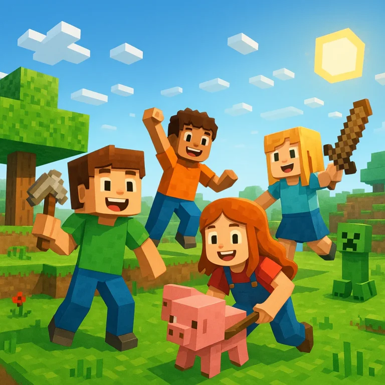 Featured image for 15 Best Games Like Minecraft for Kids 2026
