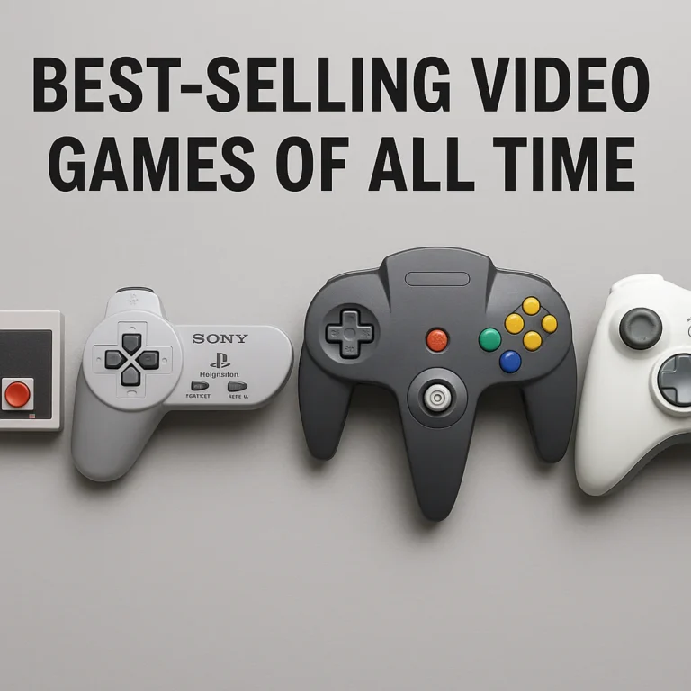 Featured image for Top 10 Best-Selling Video Games of All Time 2026
